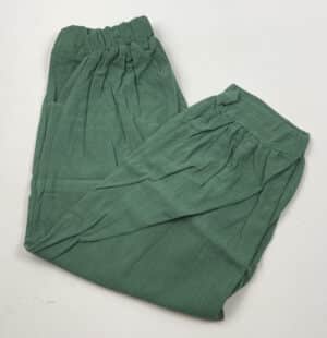 Plain linen harem pants for women